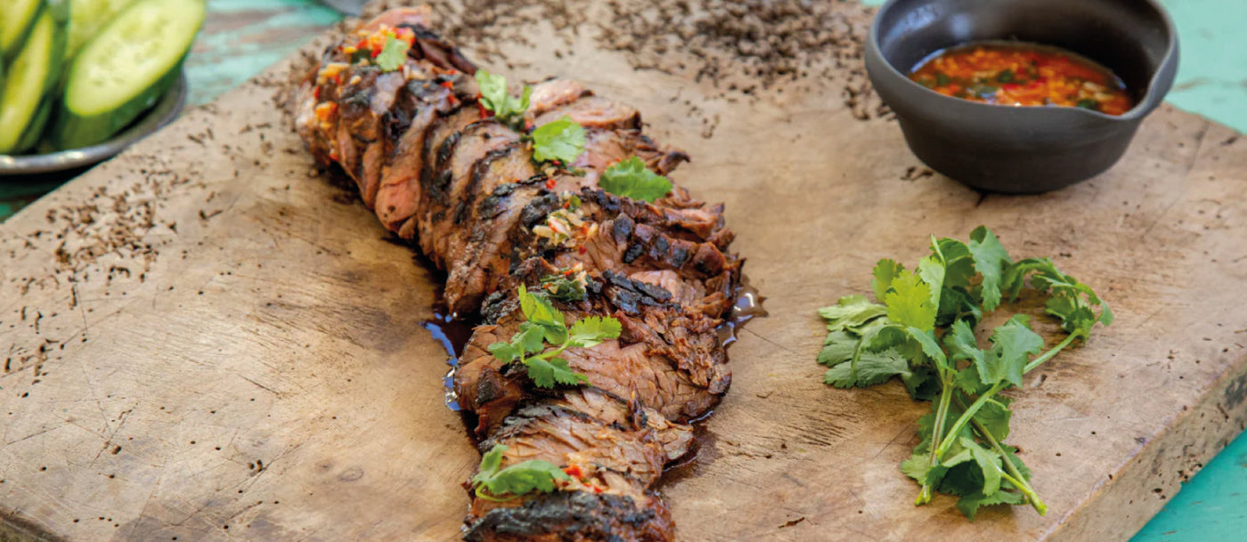 Crying Tiger Sauce with Steak