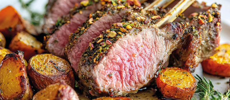 Pistachio Crusted Lamb