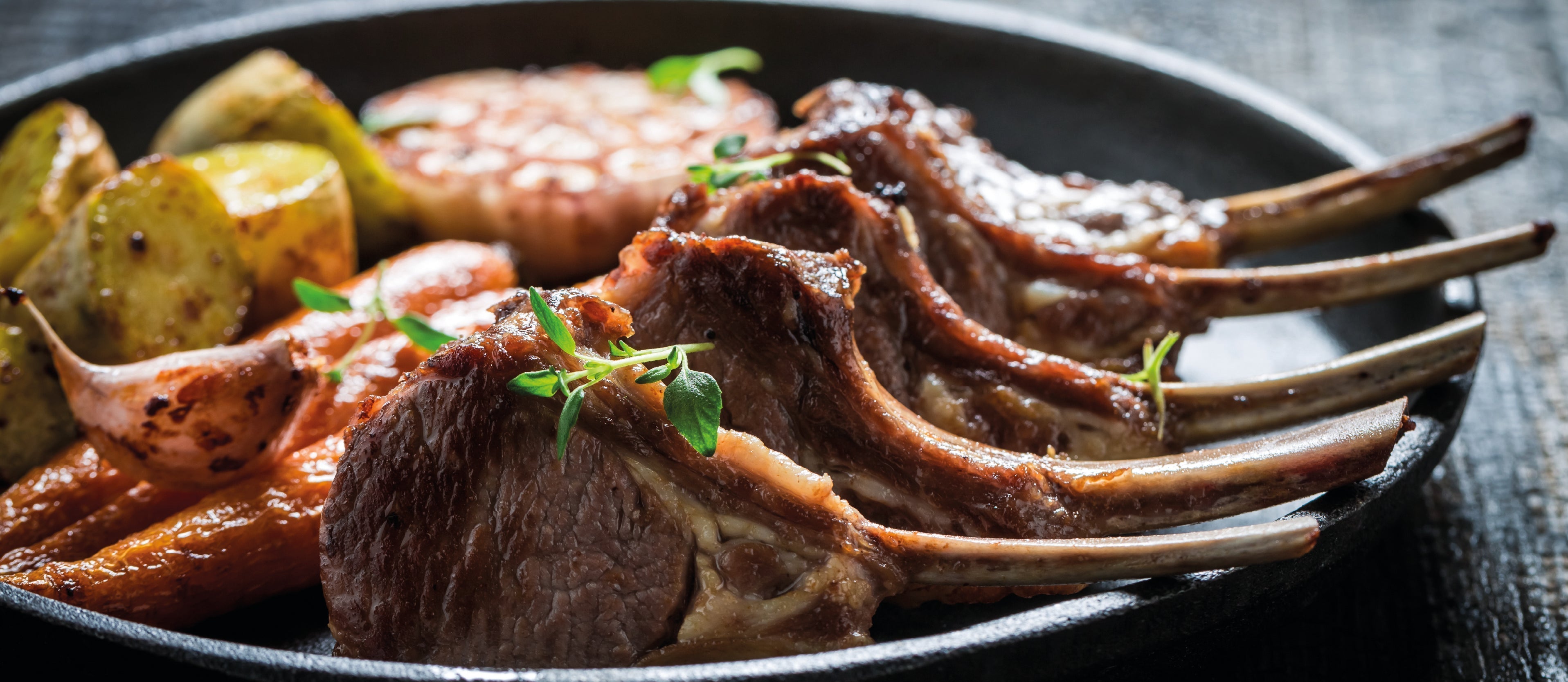 Zesty Rosemary Lamb Cutlets