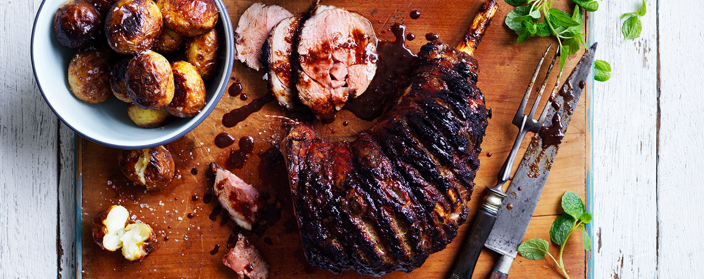 Lamb with Pomegranate Molasses