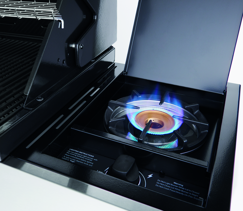 1200E Serie - 3 Branders BBQ & Zijbrander Trolley