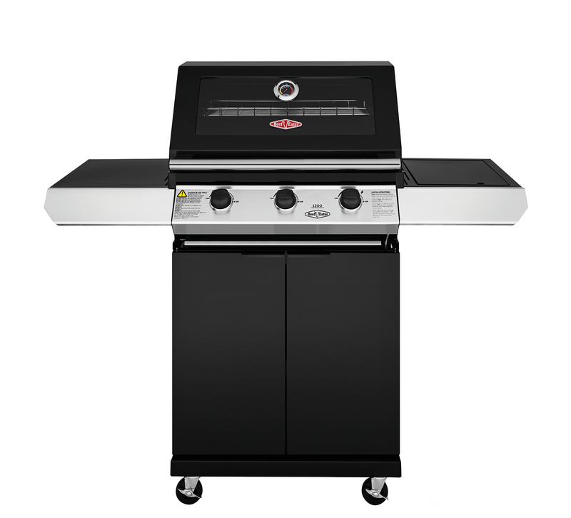 1200E Serie - 3 Branders BBQ & Zijbrander Trolley