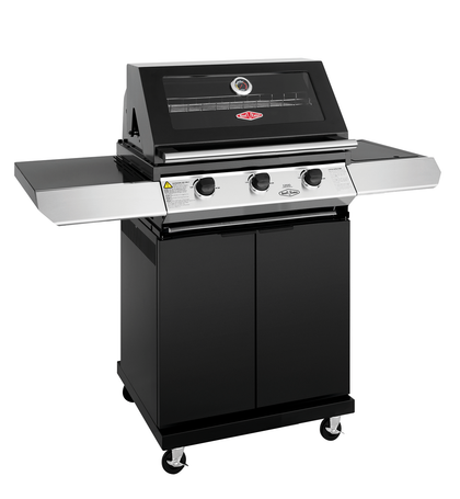 1200E Series - 3 Burner BBQ & Side Burner Trolley