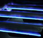 1200E Series - 5 Burner BBQ & Side Burner Trolley