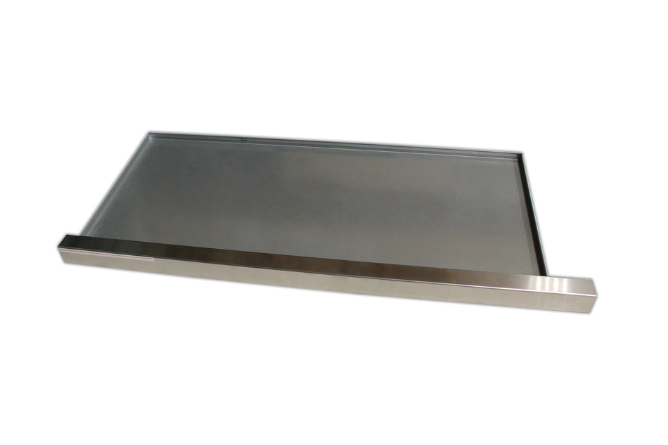1600 Series Stainless Drip Tray - 3 Bnr