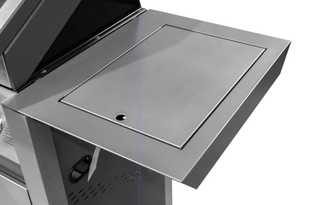 1600S Series - 3 Burner BBQ & Side Burner Trolley | BeefEater Europe
