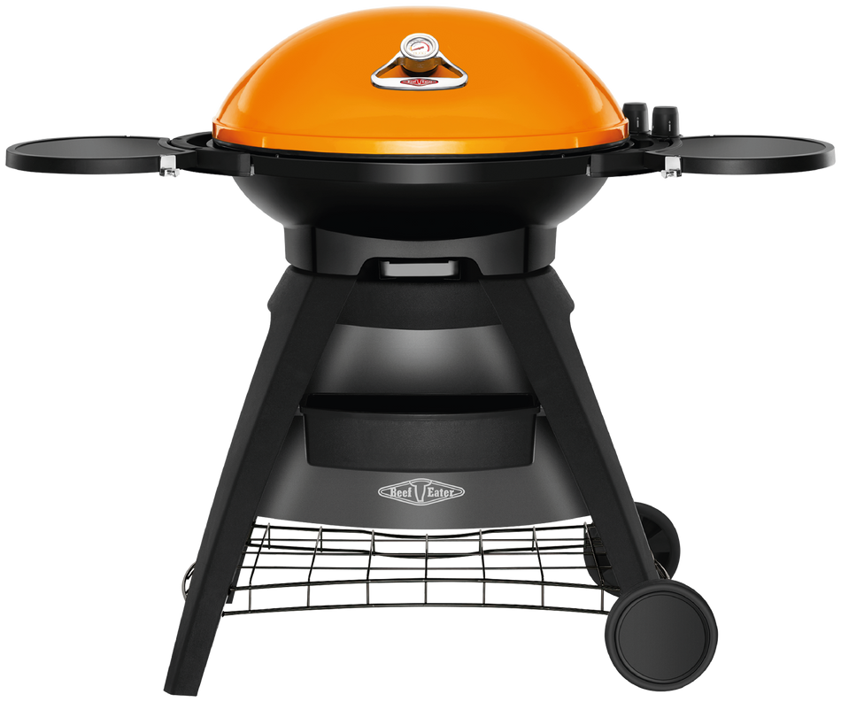 7000 Series Classic 4 Branders BBQ & Zijbrander Trolley