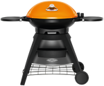 Bigg Bugg 2 Burner BBQ & Trolley - Amber Enamel