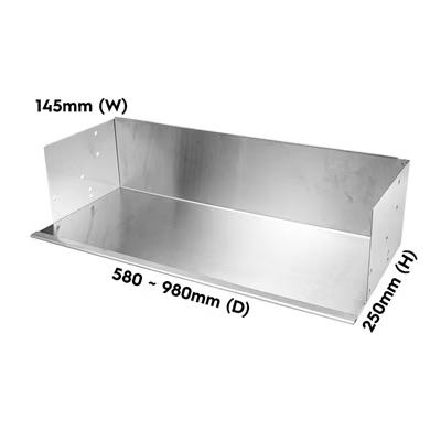 1200 / 1500 / 1600 / 3000 / 7000 Series Built-In REAR Heat shield