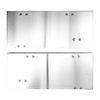 1500 Serie Inbouw Beugelset
