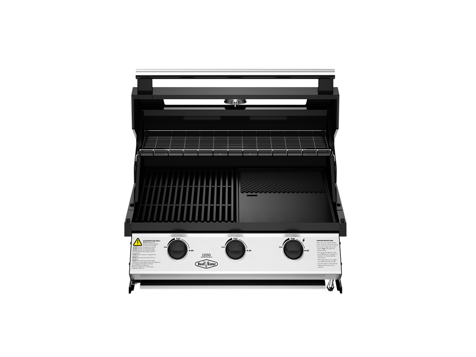 1200E Series - 3 Burner Built-In BBQ