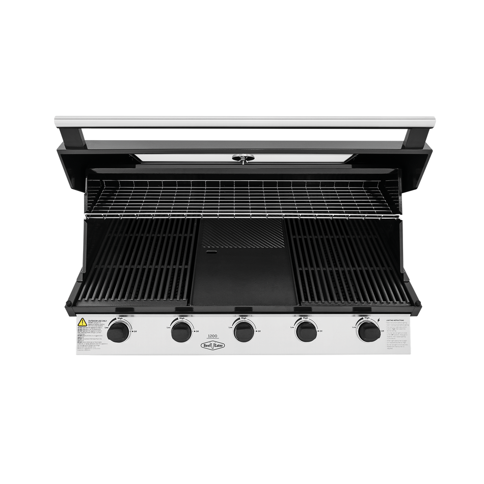 1200E Series - 5 Burner Built-In BBQ
