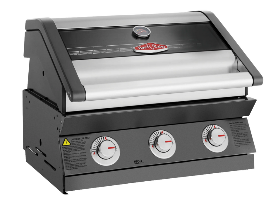 1600E Series - 3 Burner Built-In BBQ