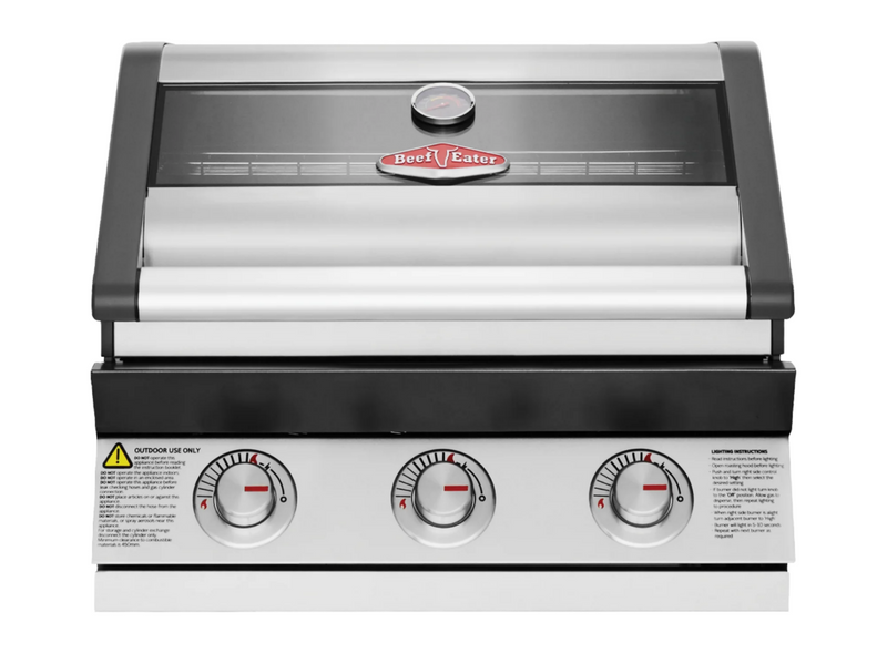 1600S Series - 3 Burner Built In BBQ