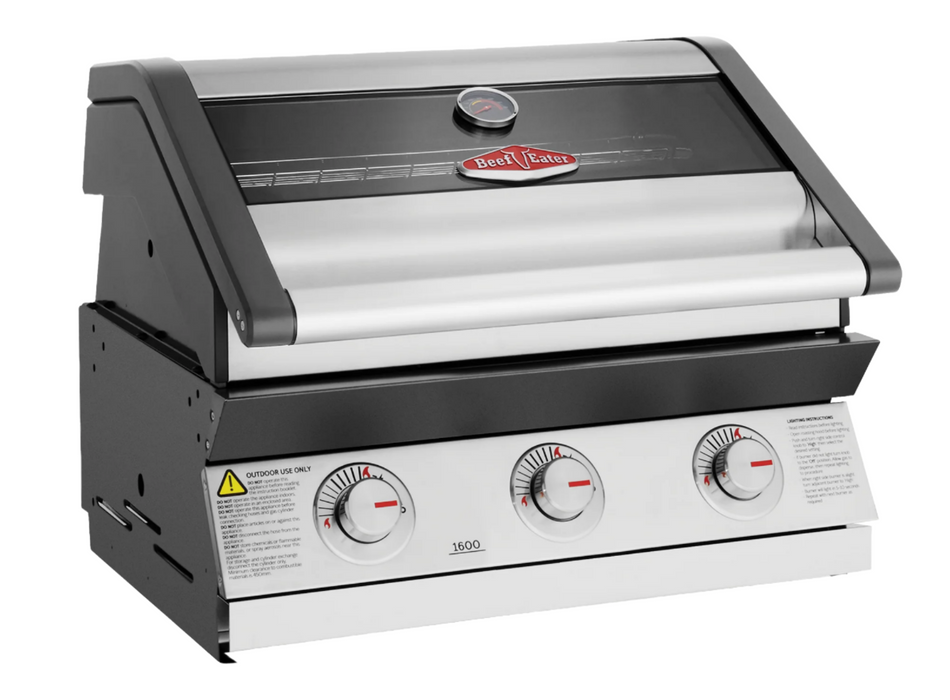 1600S Series - 3 Burner Built-In BBQ
