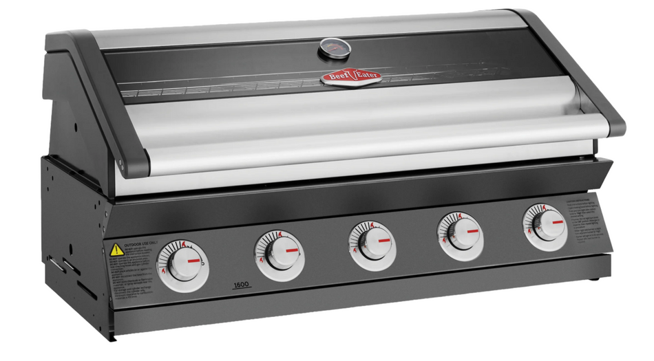 1600E Series - 5 Burner Built-In BBQ