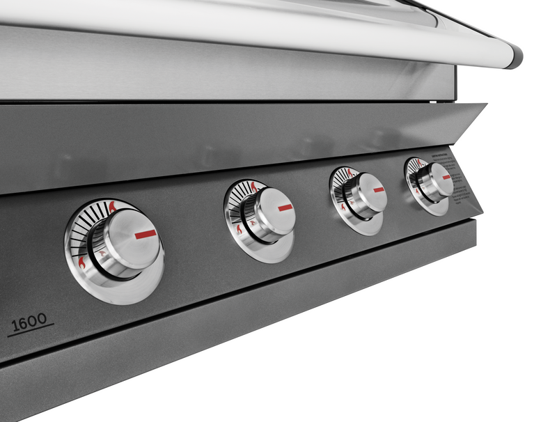 1600E Serie - 5 Branders Ingebouwde BBQ