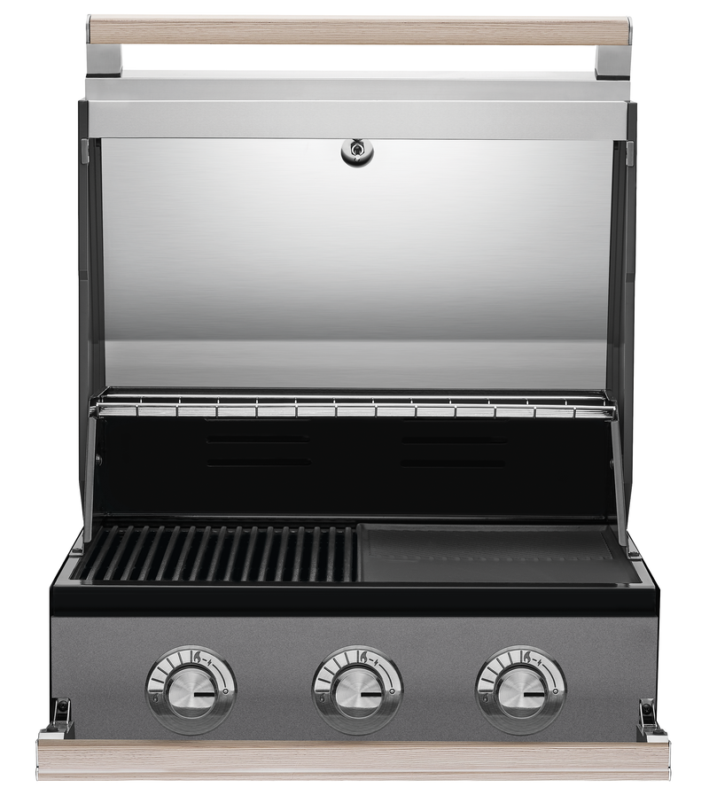1500 Series - 3 Burner Built In BBQ