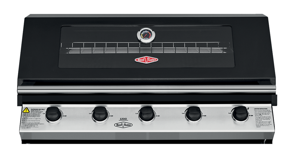 1200E Series - 5 Burner Built-In BBQ