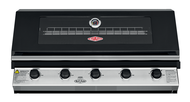 1200E Series - 5 Burner Built In BBQ