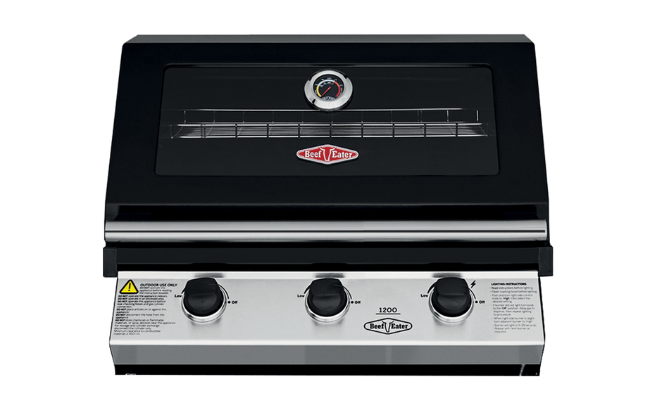 1200E Series - 3 Burner Built-In BBQ