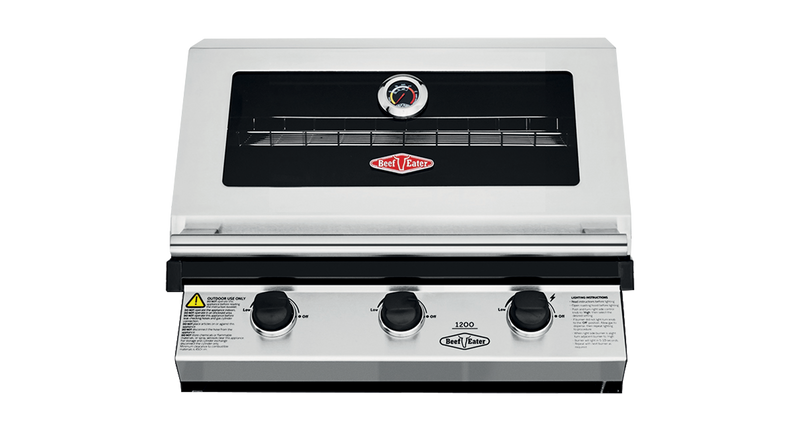 1200S Series - 3 Burner Built In BBQ