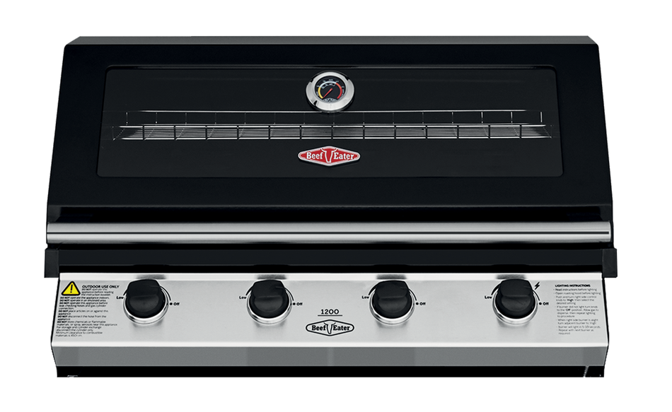 1200E Series - 4 Burner Built-In BBQ
