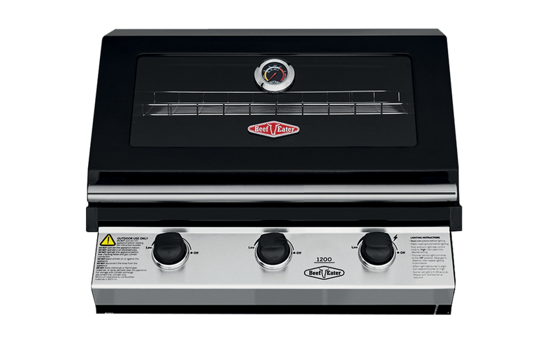 1200E Series - 3 Burner Built In BBQ