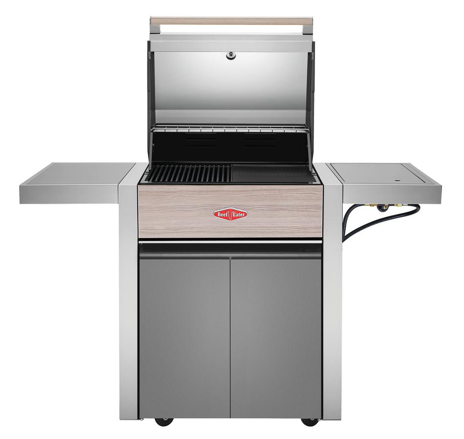 1500 Serie - 3 Branders BBQ & Zijbrander Trolley