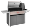 1500 Series - 5 Burner BBQ & Side Burner Trolley