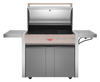 1500 Series - 5 Burner BBQ & Side Burner Trolley