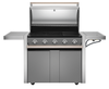 1500 Series - 5 Burner BBQ & Side Burner Trolley