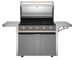 1500 Series - 5 Burner BBQ & Side Burner Trolley