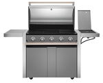 1500 Series - 5 Burner BBQ & Side Burner Trolley