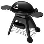 Bigg Bugg 2 Burner BBQ & Trolley - Graphite Enamel