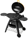 Bigg Bugg 2 Burner BBQ & Trolley - Amber Enamel