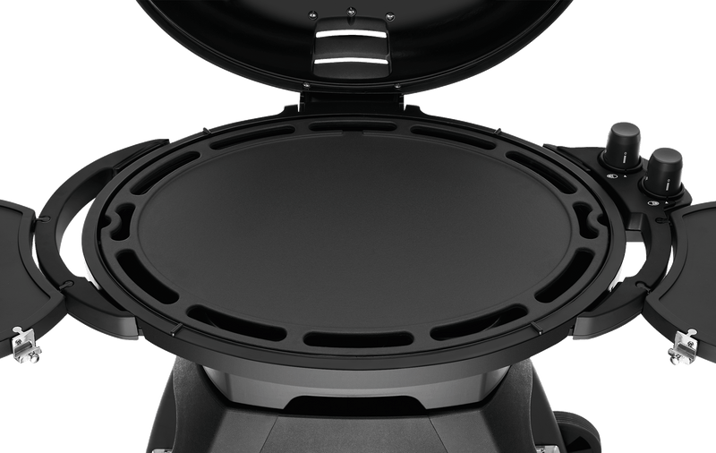 Bigg Bugg 2 Burner BBQ & Trolley - Graphite Enamel