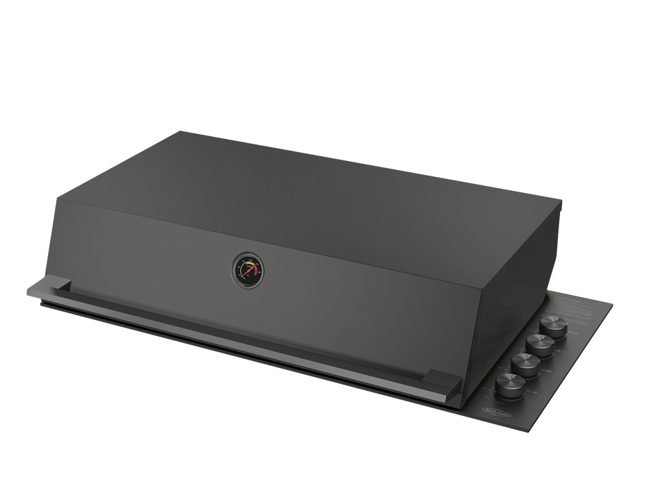 NEW ProLine Series - 6 Burner Roaster Built-In BBQ - Monument® Grey