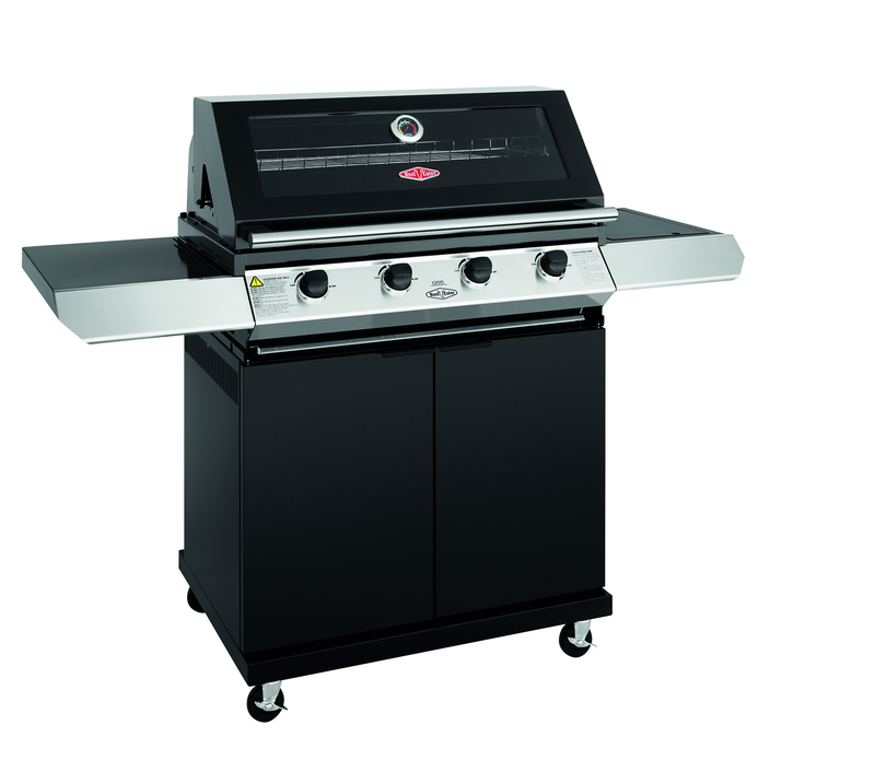 1200E Series - 4 Burner BBQ & Side Burner Trolley