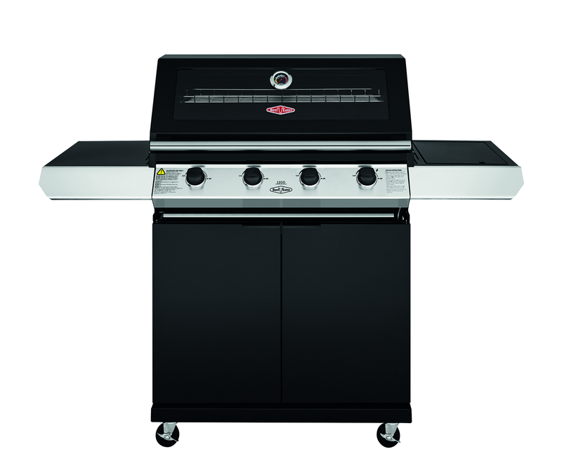 1200E Series - 4 Burner BBQ & Side Burner Trolley