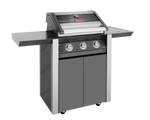 1600E Series - 3 Burner BBQ & Side Burner Trolley