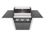 1600E Series - 3 Burner BBQ & Side Burner Trolley