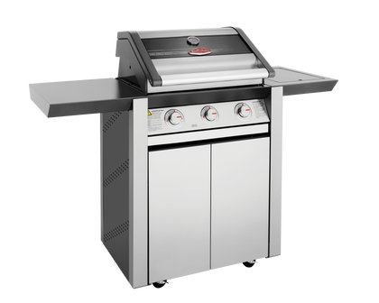 1600S Series - 3 Burner BBQ & Side Burner Trolley