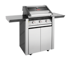 1600S Series - 3 Burner BBQ & Side Burner Trolley