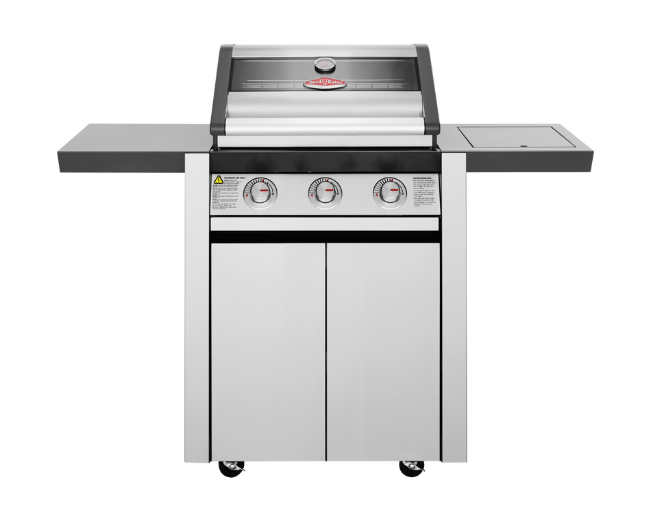 1600S Serie - 3 Branders BBQ & Zijbrander Trolley