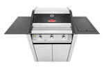 1600S Series - 3 Burner BBQ & Side Burner Trolley
