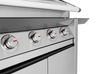 1600S Series - 5 Burner BBQ & Side Burner Trolley
