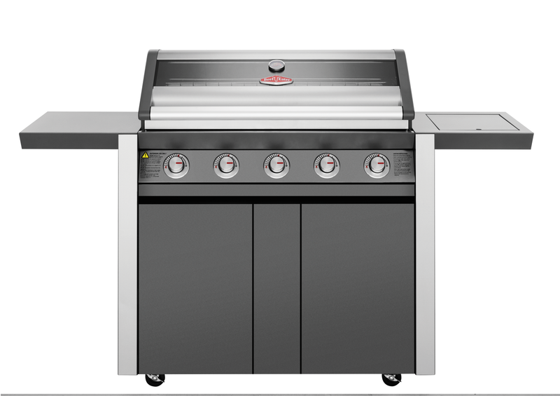 1600E Series - 5 Burner BBQ & Side Burner Trolley
