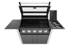 1600E Series - 5 Burner BBQ & Side Burner Trolley