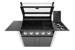 1600E Series - 5 Burner BBQ & Side Burner Trolley